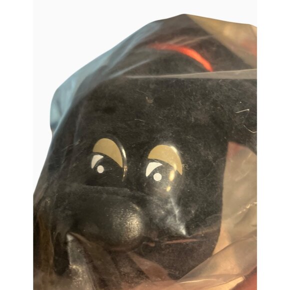 Tonka Pound Puppies Plush Toy Black Machine Washable Vintage 1986 - Picture 9 of 15